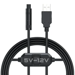 USB DC 5V to 12V Step Up Charging Cable - 8Pin